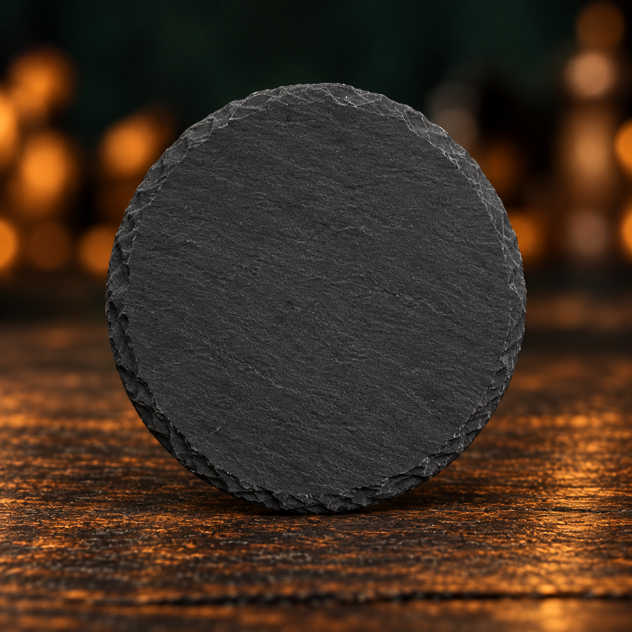 Custom engraved stone coasters by Emberline