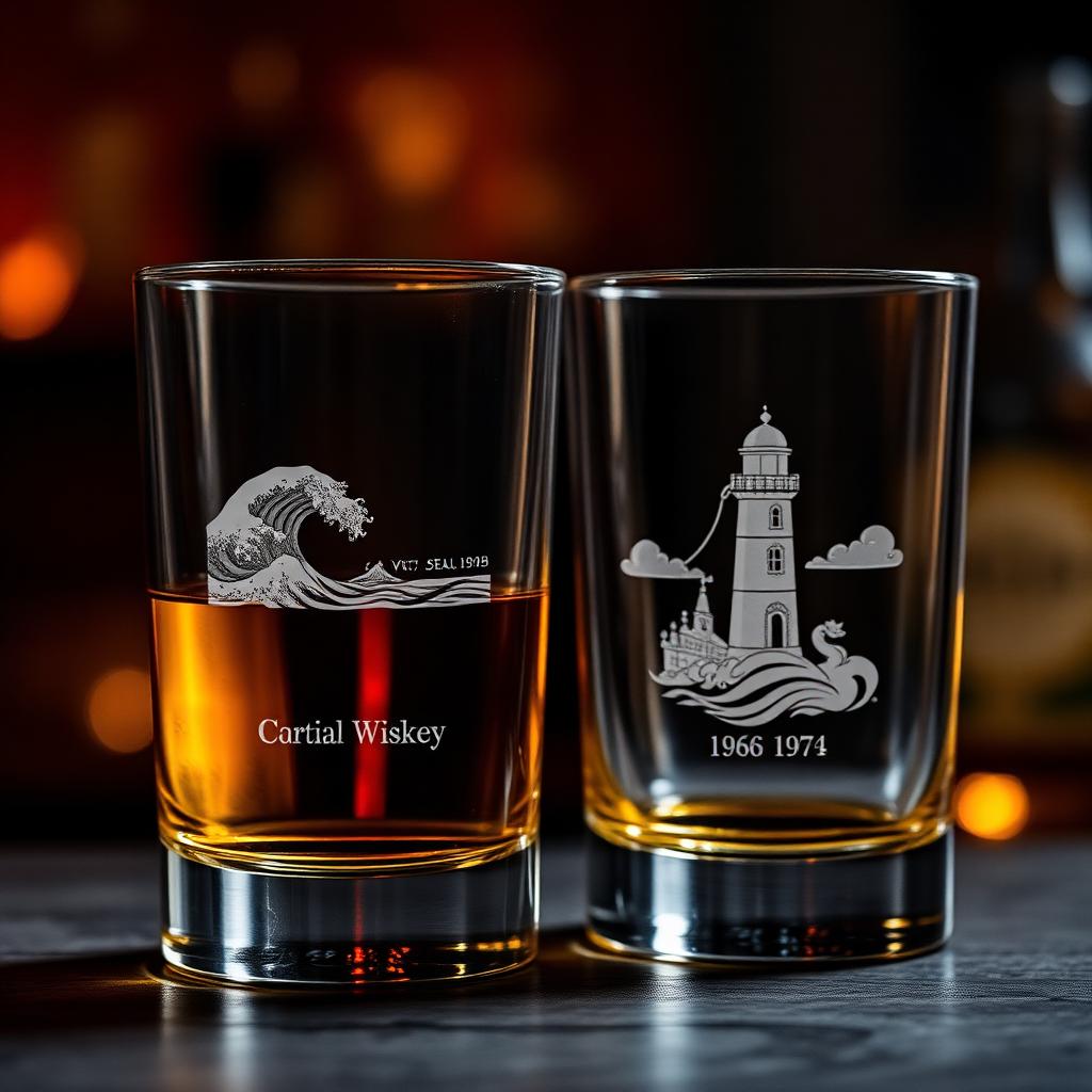 Engraved glassware by Emberline